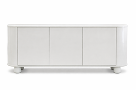 DKD Home Decor Buffet de Melamina y MDF Lacado 180x44,5x80 cm