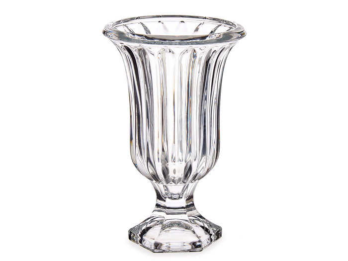Giftdecor Copa de Vidrio Rayas Transparente