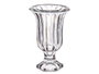 Giftdecor Copa de Vidrio Rayas Transparente
