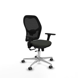 PIQUERAS Y CRESPO Silla de oficina Jorquera con mecanismo Sincro/Traslack y Brazos 3D