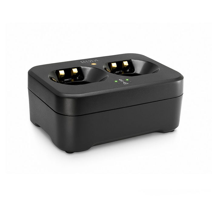 RODE Rs-1 Dock de recarga dual para micrófono inalámbrico TX-M2 y batería LB-1, carga rápida sin cables RODE Rs-1 Dock de recarga dual para micrófono inalámbrico TX-M2 y batería LB-1, carga rápida sin cables