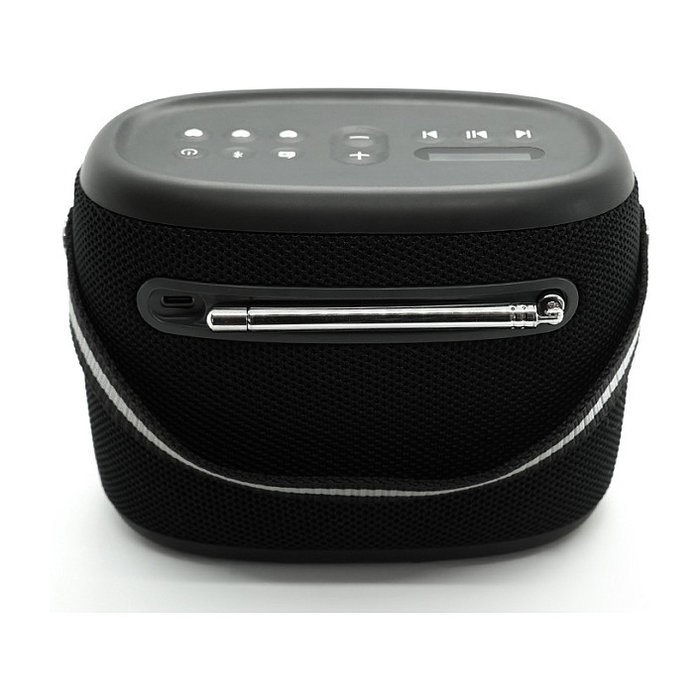 PURE Pure Woodland Altavoz para exteriores resistente al agua con FM/DAB+, negro PURE Pure Woodland Altavoz para exteriores resistente al agua con FM/DAB+, negro