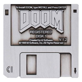 Doom Chapa Floppy Disk Limited Edition