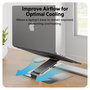 Targus HyperSpace Flex Laptop Stand, Soporte para portátil de aluminio, Gris, Plegable y ajustable, 40.6 cm (16 pulgadas)