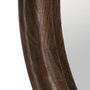 Ixia Espejo Natural de Madera Paulonia 110,50 x 110,50 x 5 cm