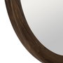 Ixia Espejo Natural de Madera Paulonia 110,50 x 110,50 x 5 cm