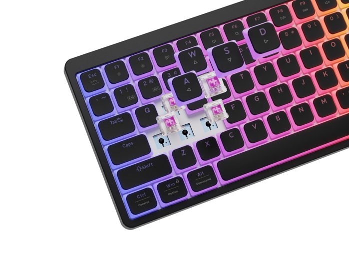 Genesis Thor 430 TKL Outemu Silent Pink Negro Genesis Thor 430 TKL Outemu Silent Pink Negro