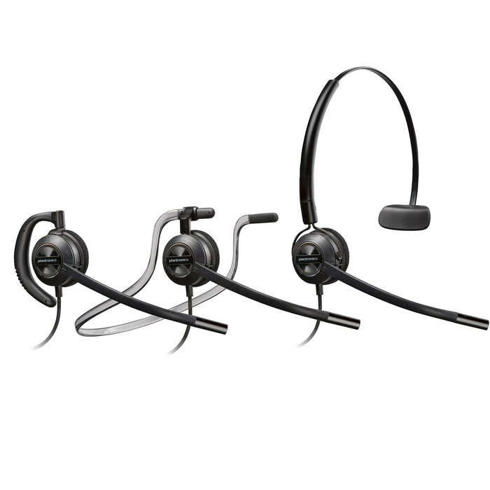 HP EncorePro 540 Convertible Headset con Quick Disconnect, Negro HP EncorePro 540 Convertible Headset con Quick Disconnect, Negro