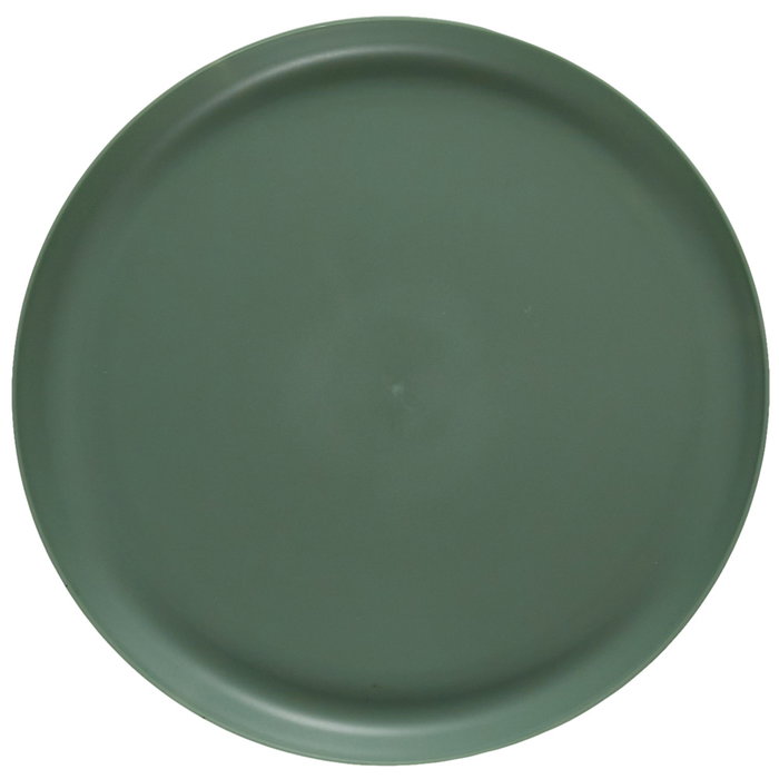 Home Deco Factory Plato Diámetro 25 cm Polipropileno Colección Bain De Soleil - Colores surtidos (Verde, Beige, Amarillo)