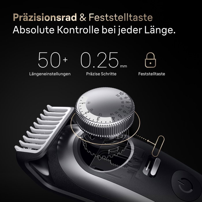 Braun Shaver Series 9 BT9560 Negro y Gris