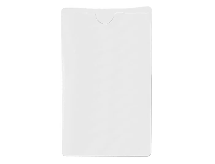 Q-connect Funda Autoadhesiva para Tarjetas de Visita 60x95mm Pack 10 Unidades