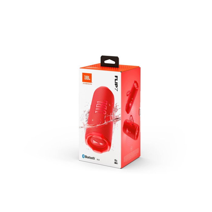 JBL Flip 7 Altavoz Portátil Bluetooth Rojo JBL Flip 7 Altavoz Portátil Bluetooth Rojo