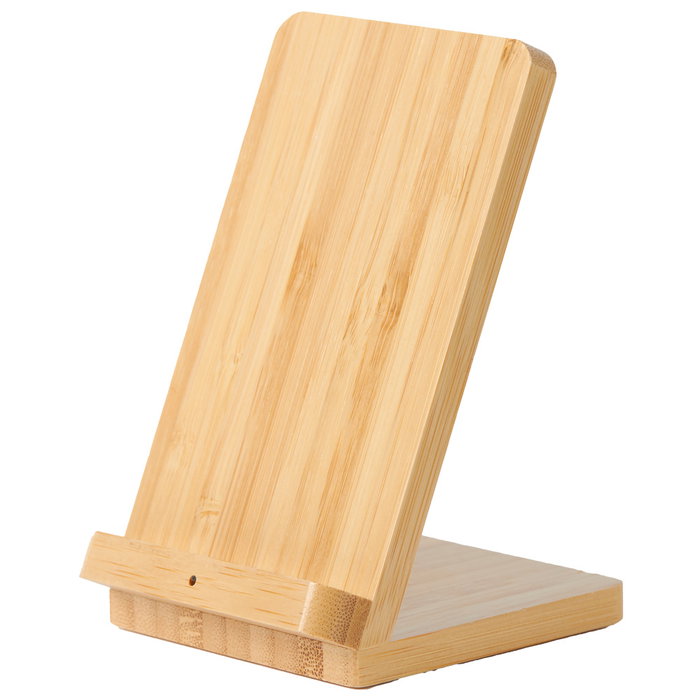 Be Mix Cargador Inalámbrico Inducción 15W Madera Compatible con Android iPhone Carga Rápida