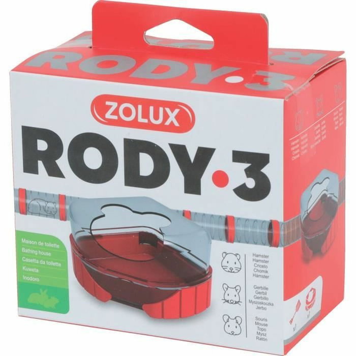 Zolux Arenero Rody3 Rodylounge Granadina para Roedores Pequeños
