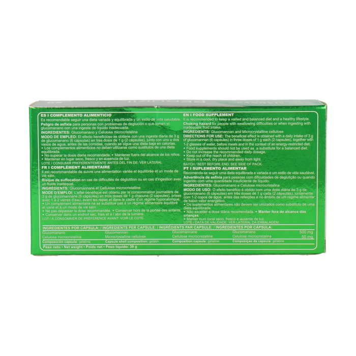 Marnys Redukil Glucomanano 450mg 60 cápsulas