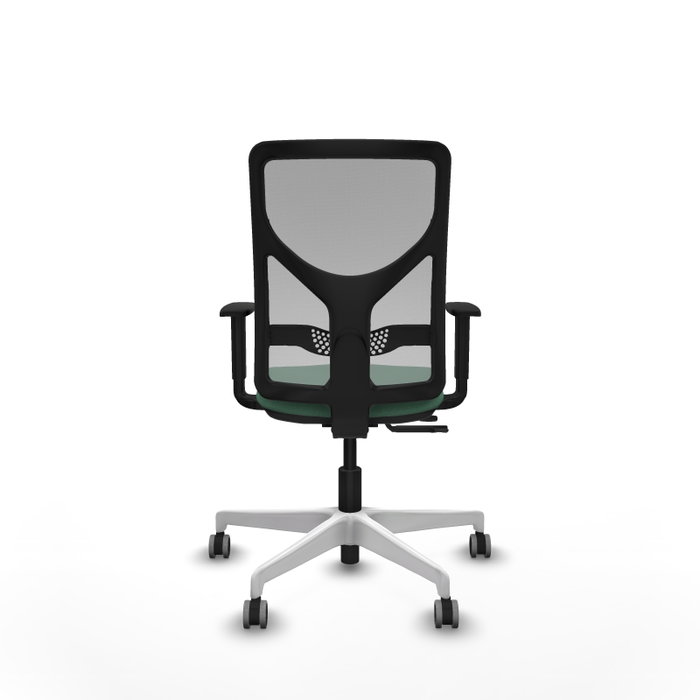 PIQUERAS Y CRESPO Silla de oficina Motilla con mecanismo Sincro/Traslack, Verde esmeralda y Gris PIQUERAS Y CRESPO Silla de oficina Motilla con mecanismo Sincro/Traslack, Verde esmeralda y Gris