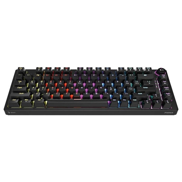 Savio Phenix Teclado mecánico inalámbrico Gateron Red Pro ABS diseño polaco