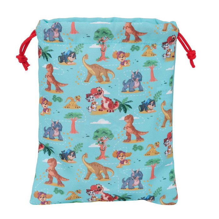 Safta Saquito Merienda Paw Patrol Dino Rescue 20x25cm