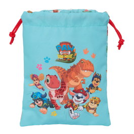 Safta Saquito Merienda Paw Patrol Dino Rescue 20x25cm