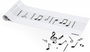 Miniland Pizarra Musical Pautada con Figuras Magnéticas - NOTES 94120