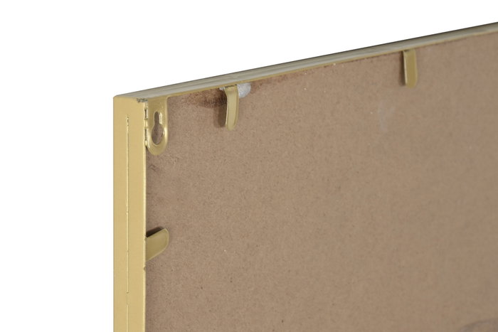 DKD Home Decor Espejo de Hierro y Cristal Dorado 90x180 cm DKD Home Decor Espejo de Hierro y Cristal Dorado 90x180 cm