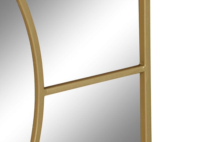 DKD Home Decor Espejo de Hierro y Cristal Dorado 90x180 cm DKD Home Decor Espejo de Hierro y Cristal Dorado 90x180 cm