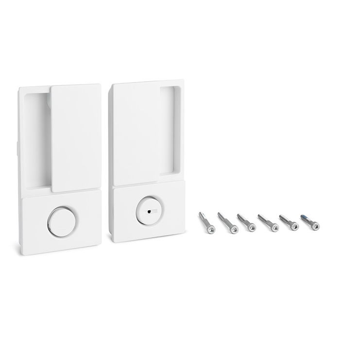 CERRAD/PICAP. MAGNETICOS Manilla WAVE para Puerta Corredera con Cierre de Baño - Enrasada en Cromo Satinado, Negro Mate o Blanco Mate CERRAD/PICAP. MAGNETICOS Manilla WAVE para Puerta Corredera con Cierre de Baño - Enrasada en Cromo Satinado, Negro Mate o Blanco Mate