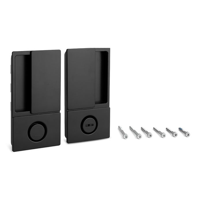 CERRAD/PICAP. MAGNETICOS Manilla WAVE para Puerta Corredera con Cierre de Baño - Enrasada en Cromo Satinado, Negro Mate o Blanco Mate CERRAD/PICAP. MAGNETICOS Manilla WAVE para Puerta Corredera con Cierre de Baño - Enrasada en Cromo Satinado, Negro Mate o Blanco Mate