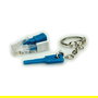 ROLINE RJ45 Plug Lockable Modular Stecker RJ-45 Verschliessbar, Transparente, Conector Enchufe Con Llave, Plástico