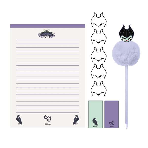 Cerdá Set de Papelería Disney Villanas 15.0 x 21.0 x 3.5 cm