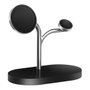 Samsung Cargador Inalámbrico 3 en 1 GP-PWU024WIABW Negro y Plata