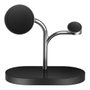 Samsung Cargador Inalámbrico 3 en 1 GP-PWU024WIABW Negro y Plata