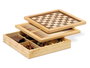 Cayro Juego Marqueteria Ajedrez Damas Backgammon Madera