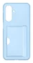 Samsung EF-OA176TLEGWW - Funda Transparente Album para Cartas compatible con Galaxy A17 4G y A17 5G (Azul)