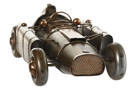 DKD Home Decor Vehículo Decoración Vintage Champan Metal 12 x 9 x 28 cm