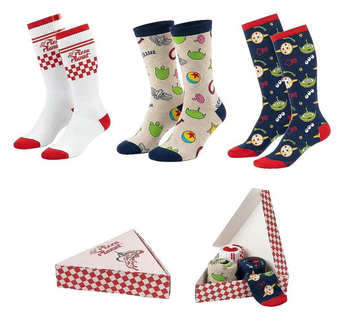 Cerdá Pack de 3 pares de calcetines Toy Story talla 38-45