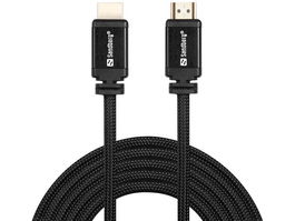 Sandberg Cable HDMI 2.0 3 metros - Para TV, Consolas, Proyectores y Streaming - Conexión Estable y de Alta Resolución