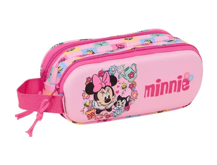 Safta Portatodo Doble 3D Minnie Mouse Safta Portatodo Doble 3D Minnie Mouse