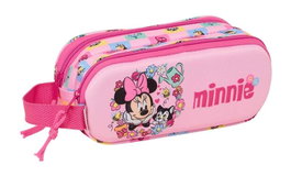 Safta Portatodo Doble 3D Minnie Mouse