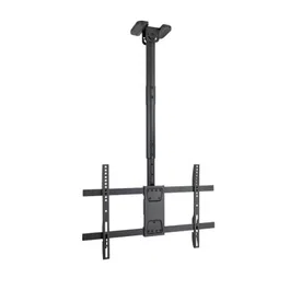 Tooq Soporte Techo TV LPCE1186TSLI-B Giratorio Inclinable Nivelable para Pantallas 43-86" VESA 200x200-600x400 hasta 60kg Negro