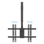 TooQ Soporte de Techo LPCE1186TSLI-B para Pantallas 43-86 pulgadas, Negro