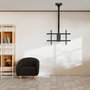 Tooq Soporte Techo para Pantallas de hasta 86 Pulgadas Vesa 200x200-600x400mm Negro