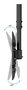 Tooq Soporte Techo para Pantallas de hasta 86 Pulgadas Vesa 200x200-600x400mm Negro