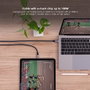 Nanocable Cable USB-C a USB-C 100W 10Gbps 2m Gris/Negro