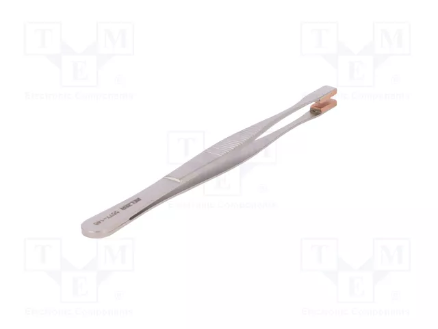 LINDSTRÖM Pinza recta de 145mm con punta de espátula