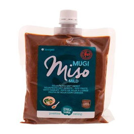 TERRASANA Mugi Miso con Cebada, Pasta de Soja Orgánica, Alimento Vegano, Pouch 345g