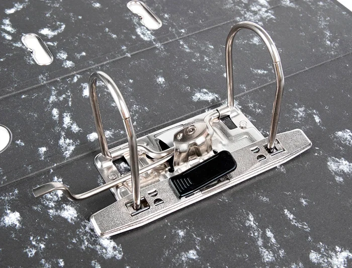 Liderpapel Archivador de Palanca DIN A4 Negro Mecanismo 75mm Cartón Forrado con Rado Liderpapel Archivador de Palanca DIN A4 Negro Mecanismo 75mm Cartón Forrado con Rado