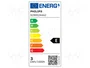PHILIPS Lámpara LED S14S Blanco Cálido