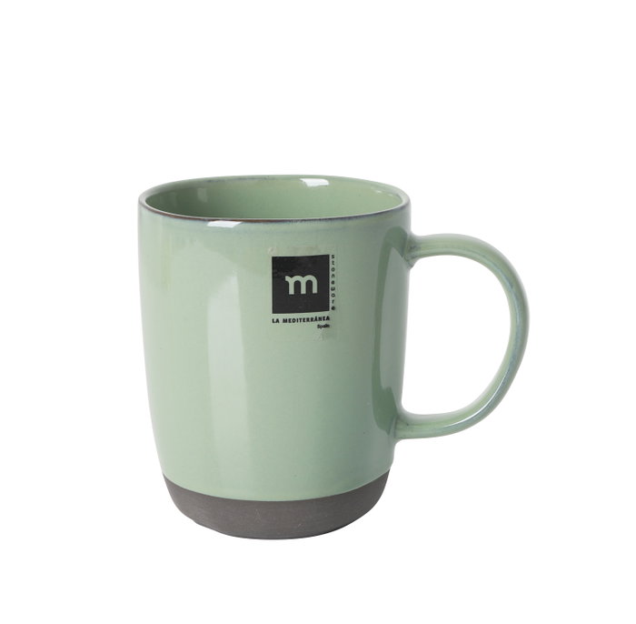 La Mediterranea Tazas Black Clay 410ml Surtido de 24 unidades