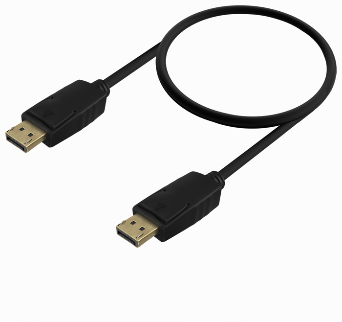 Aisens Cable DisplayPort 1.2 CCS 4K@60Hz Negro 0,5m